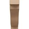 Ekena Millwork 3-inch W x 10-inch D x 10-inch H Copenhagen Rough Cedar Woodgrain TimberThane Knee Brace, Primed BRCUR03X10X10CHGRCPR - alternate 4